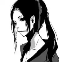 动漫黑白头像酷酷哒