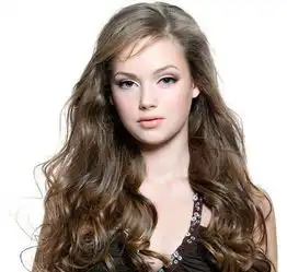 绿头发头像女生卷发