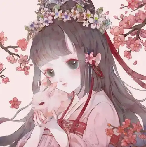 女生头像手绘古风动漫女生头像