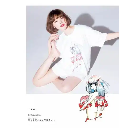 这个日本当红混血模特,教你怎么拍照拍出少女鬼马风