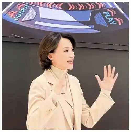 真正优雅的女人秋冬不会穿卫衣,学董卿周涛这样穿,气质又优雅