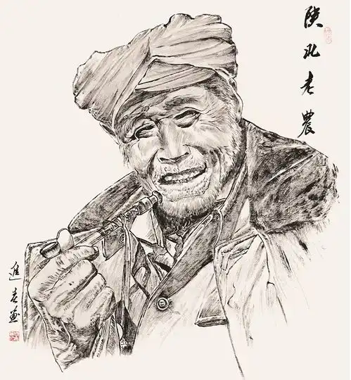 白进春妙手丹青画乡情