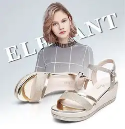 盾狐港风韩版2019新款厚底高跟一字扣学生罗马凉鞋女夏女鞋d81022