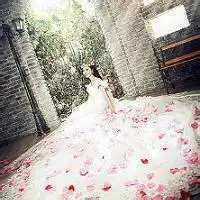 闺蜜婚纱头像一左一右