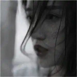 个性伤感黑白美女头像我喜欢的人我要好好保护