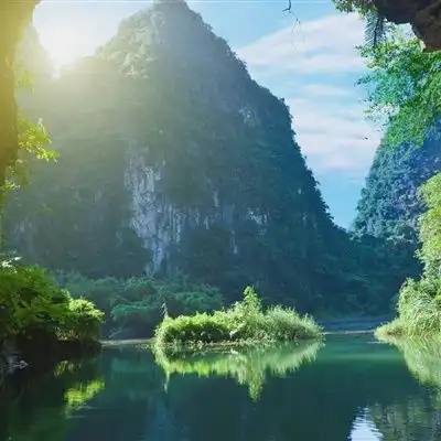 好看风景微信头像,好看的越南风景蓝天白云青山绿水