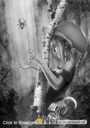 ps基础教程之鼠绘爱做梦的音乐女孩