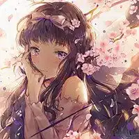 樱花炒粉女生可爱头像樱花系超粉女生头像