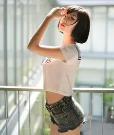 短发清纯美女清新写真图赏美女图片app178手游网图库