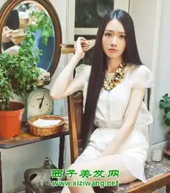 郭碧婷长发发型图片