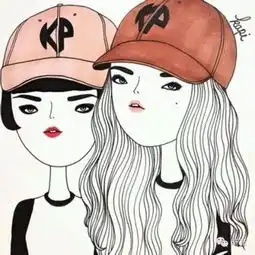 闺蜜出街怎么搭,画个画儿告诉你