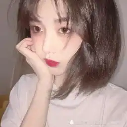 qq头像女短头发暗恋你