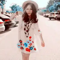欧美风女生头像唯美蓝色