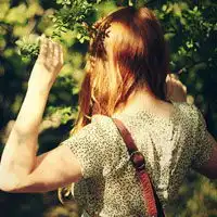 唯美背影个性qq头像女生