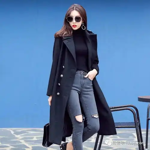 毛呢大衣这样穿,怎么搭配都好看