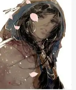 凄美伤感而美丽的女生动漫头像不要可爱的,必须凄美