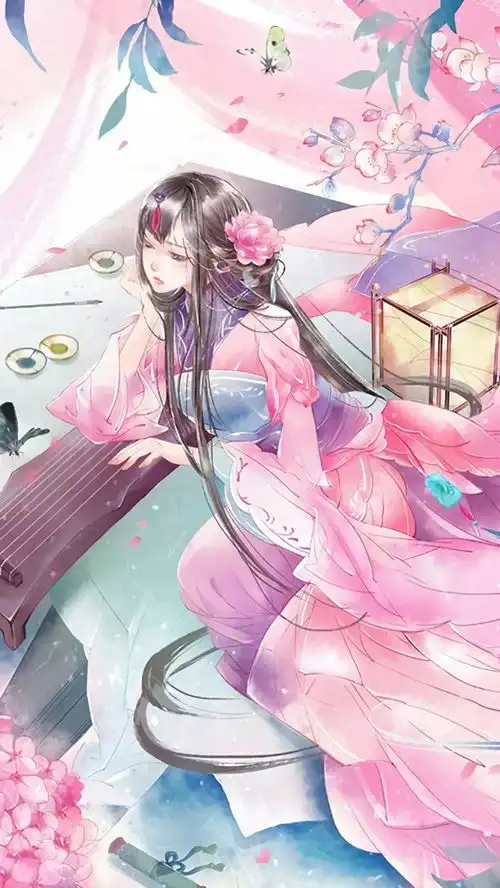 古风壁纸为你辗转青衣扮婀娜