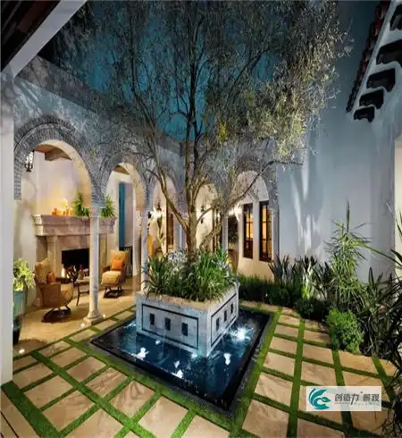 庭院花园设计案例图片,总有你喜欢的