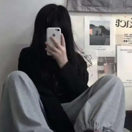 好看的微信女头像真人版真人,有点伤感的样子