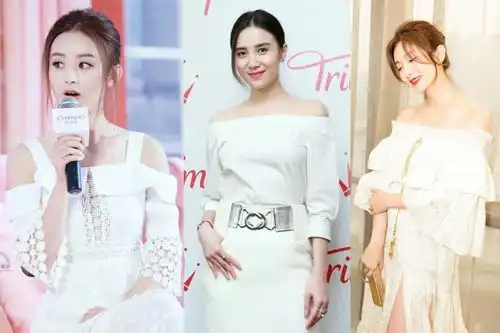 一字肩究竟有多火它让整个娱乐圈女星都无法淡定