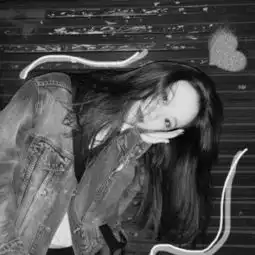 快手头像女生大全伤感黑白