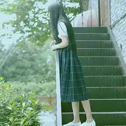 女生头像让你看不见正脸的傲娇女生