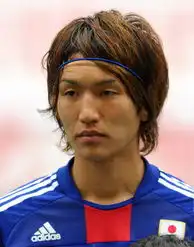 东亚杯幻灯头像之日本男足驹野友一凶悍式狰狞