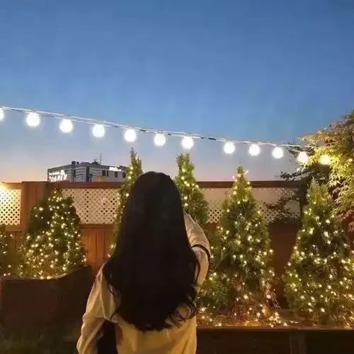 韩国清纯女生头像背影背