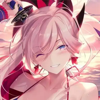 二次元少女头像真人过膝
