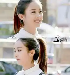 组图小花旦们扎马尾谁最有少女感