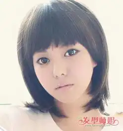 胖圆脸女生剪蘑菇头搭齐刘海染哪些发色能够减龄显青春发型师姐