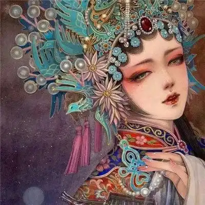 女性信佛的微信头像春晚