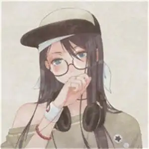 紫色闺蜜头像2人动漫