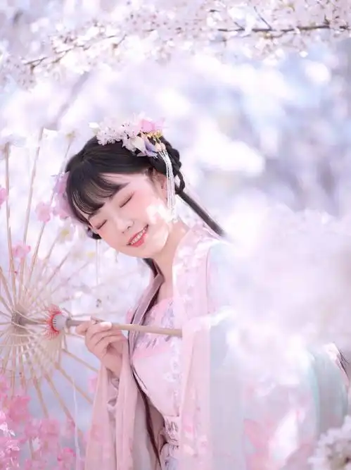 甜糯风汉服长什么样可爱与温柔共存,难怪直男看了也心动