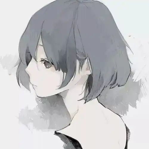 女头部位头像短发不告诉