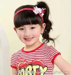 教扎女童漂亮头发图片