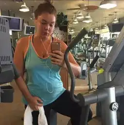 自拍能减肥女子一年成功甩掉112斤