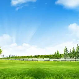 蓝天下的草原背景背景图片素材免费下载psd格式熊猫办公