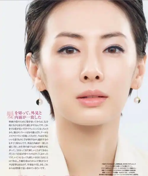 北川景子短发新造型公开,曾登顶日本女星颜值榜单