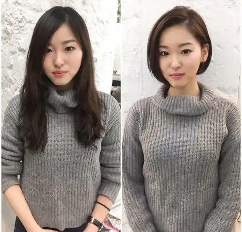 学生头像女生剪短发