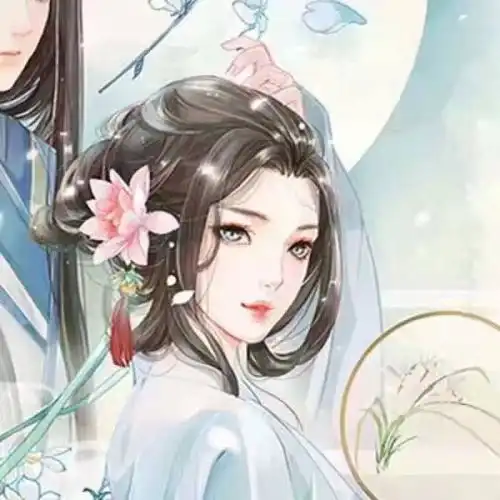 呆萌头像古风女生白蛇图