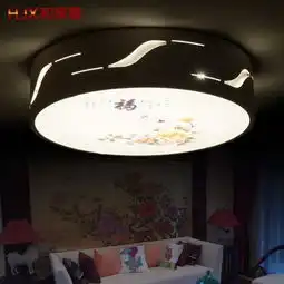 儿童房灯具卡通男女孩卧室灯温馨浪漫创意吸顶灯具护眼宝宝房间灯