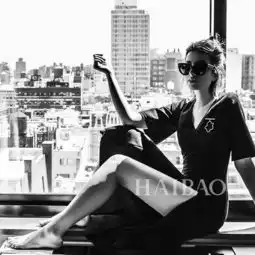 时尚博主私照合辑短发女人也可以性感可爱