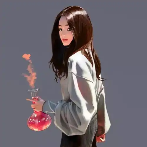 qq女生超霸气头像插画师