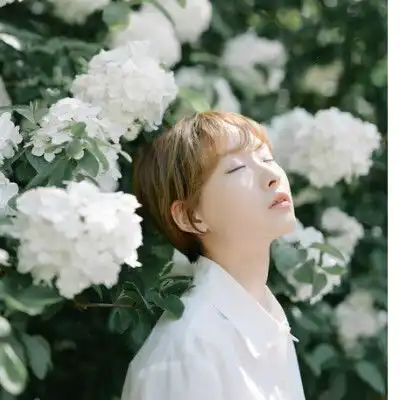 女头像图片小清新闺蜜蔷