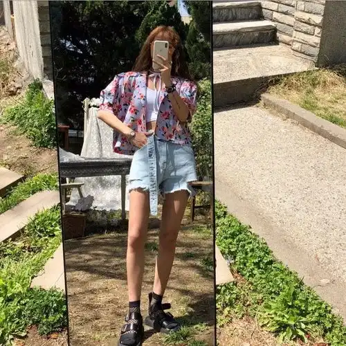 chic女孩学穿复古元素