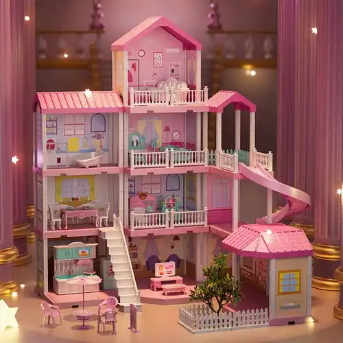 头像女生背景图玩具屋