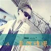 墨镜女头像唯美冯绍峰