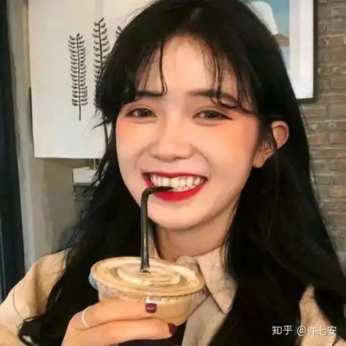 不像网图的女生真人头像