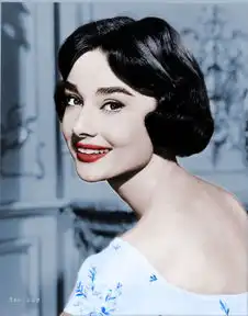 美女头像霸气侧颜奥黛丽